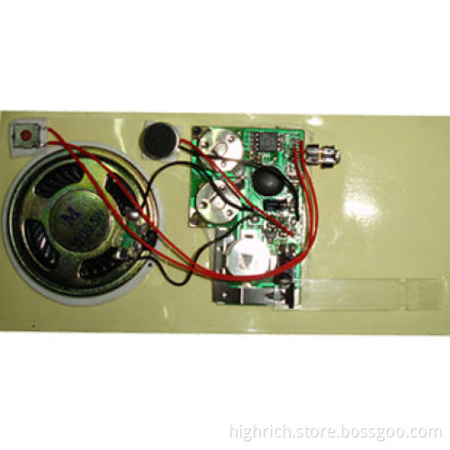 120s re-recordable sound module for greeting card